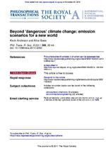 Beyond 'dangerous' climate change
